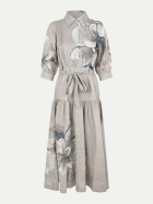Dea Kudibal Leinenkleid Palm 5963 belladonna latte bei Robert Ley