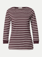 Street One Basic Jerseyshirt 27820-rustic rouge bei Robert Ley