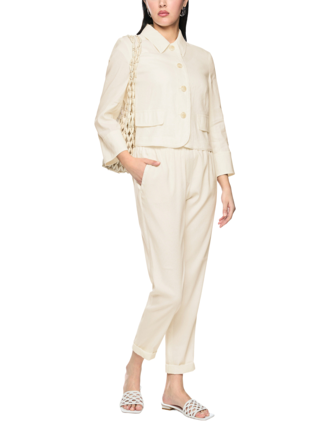 Marc Cain Jacke mit Leinen bei Robert Ley