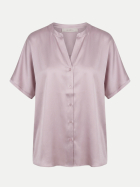 Herzen's Bluse 1/2 Arm mit Seidenanteil 425 pinky bei Robert Ley