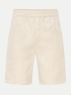 04651/ A trip in a bag Leinen Bermuda-Shorts beige bei Robert Ley
