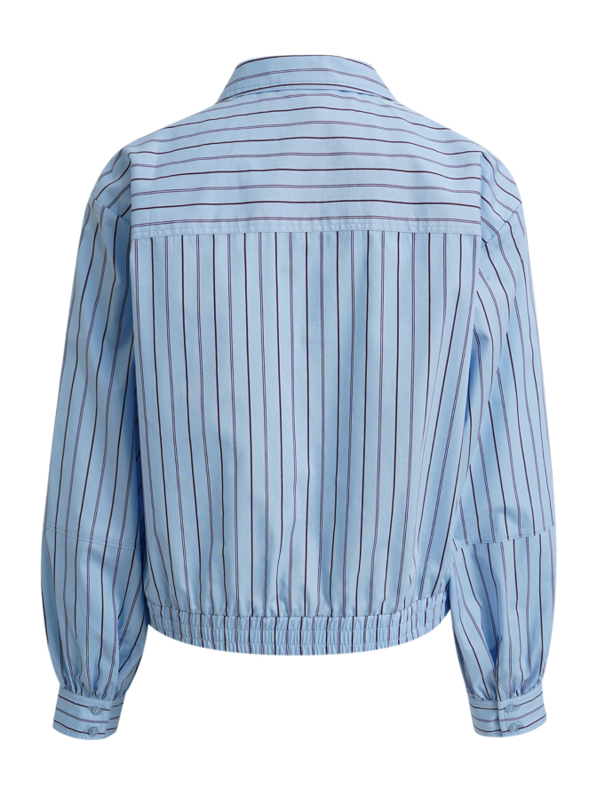 Smith & Soul Streifen-Bluse mit Reißverschluss bei Robert Ley