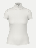 Marc Cain T-Shirt mit Stehkragen 812-vapor blue bei Robert Ley