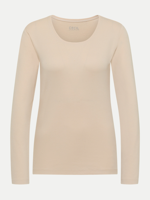 Cecil Basic Langarmshirt Pia bei Robert Ley