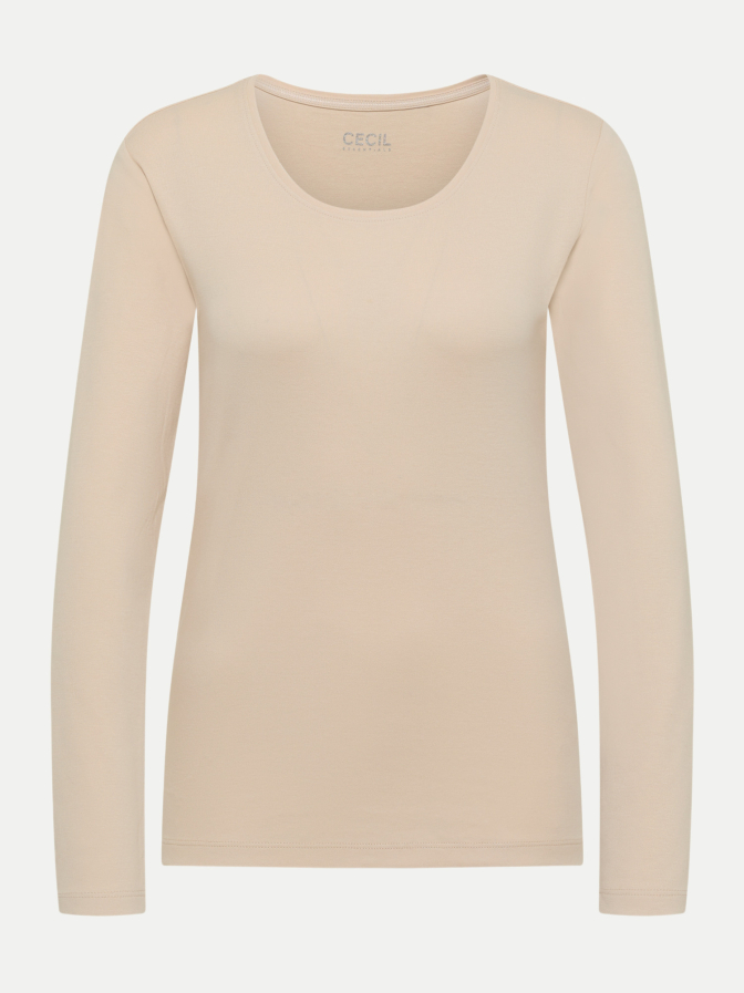 Cecil Basic Langarmshirt Pia bei Robert Ley