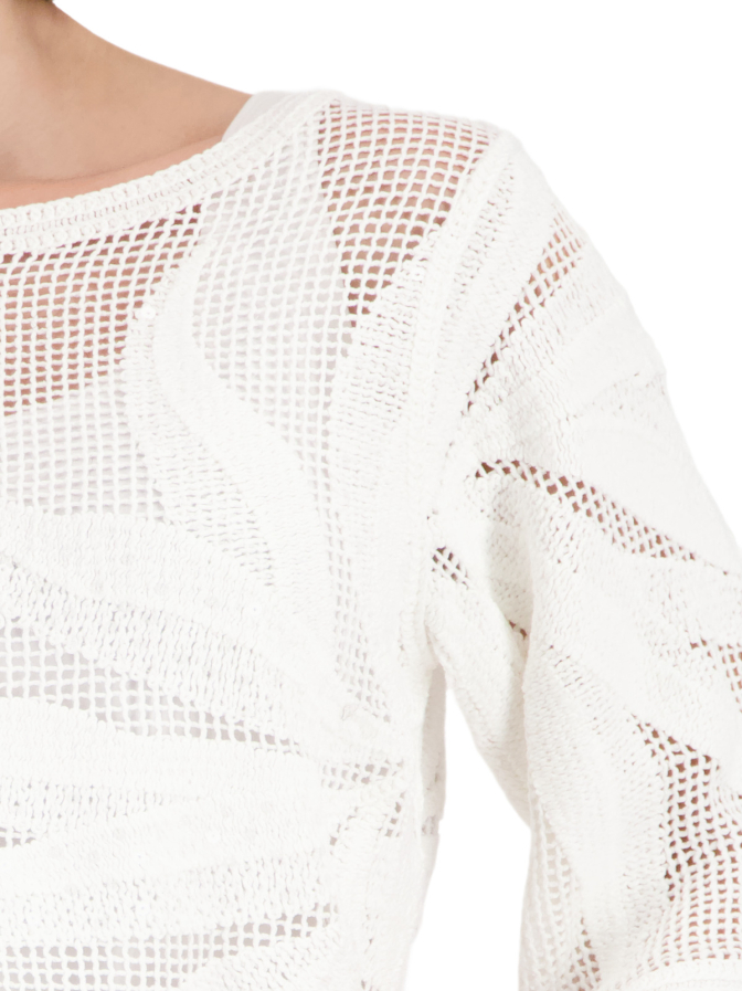Monari Strickpullover mit Cornellymuster bei Robert Ley