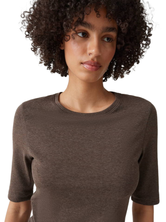Opus Jerseyshirt mit feiner Mélange Sorela bei Robert Ley
