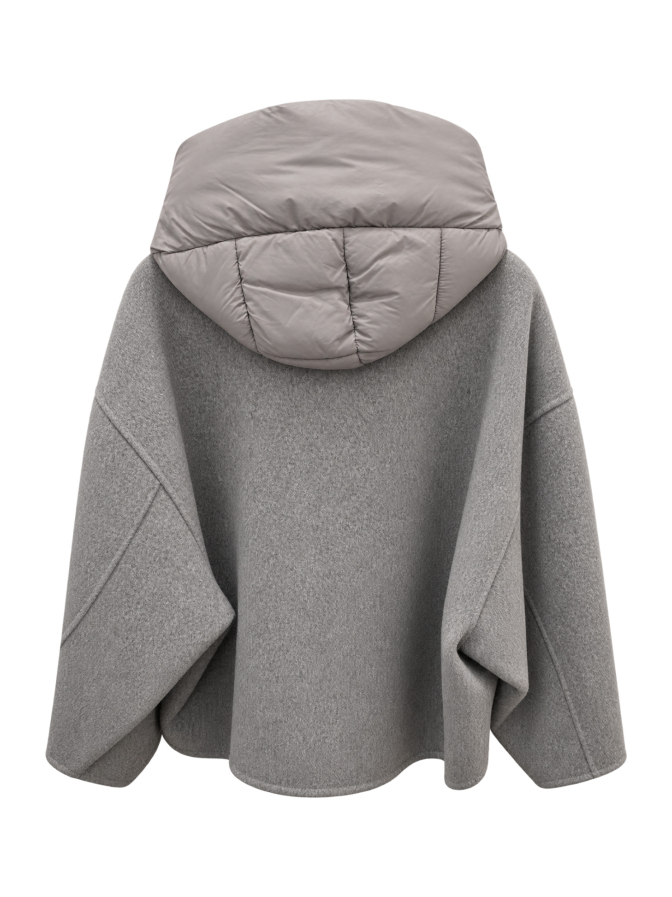 Blauer Wolljacke Frederika bei Robert Ley