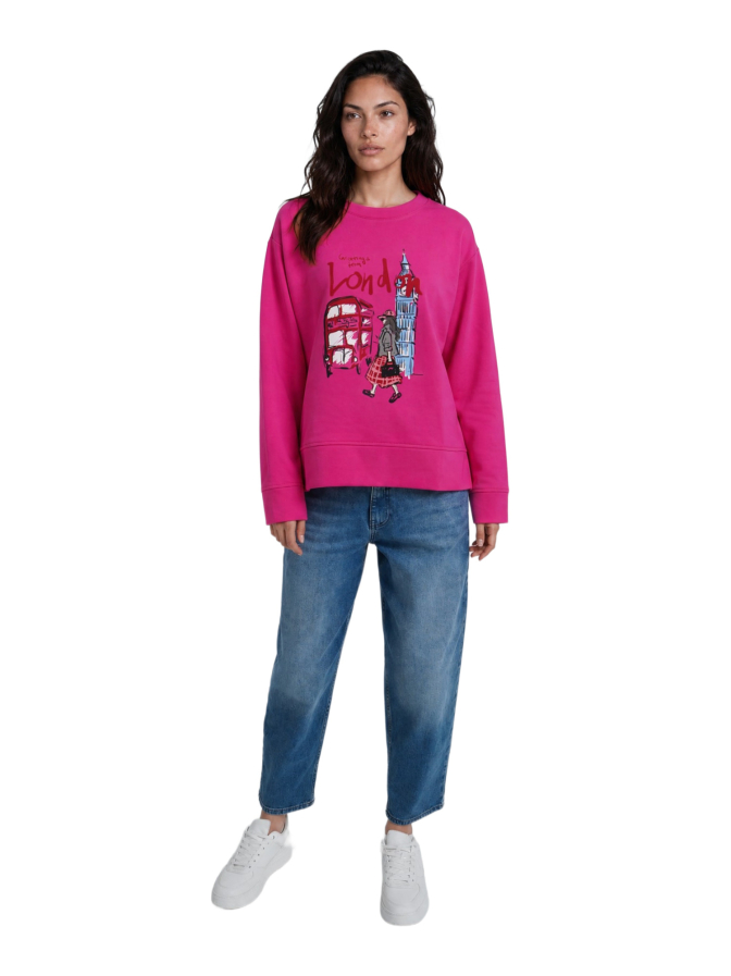 Milano Italy Sweatshirt mit Print bei Robert Ley