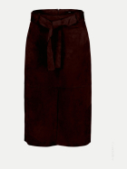 Zero Mittellanger Rock 7416-Chocolate Plum bei Robert Ley