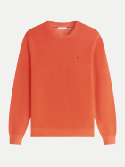 Tommy Hilfiger Pullover aus Strukturstrick SCX-ORANGE bei Robert Ley