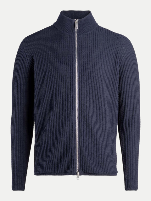 Phil Petter Strickjacke im Waffelstrick-Muster bei Robert Ley