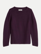 Marc O'Polo Pullover aus Bio-Baumwolle 5795-Pure Plum bei Robert Ley
