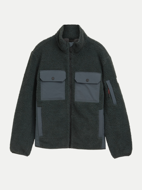 Tom Tailor Casual Fleecejacke mit Stehkragen bei Robert Ley