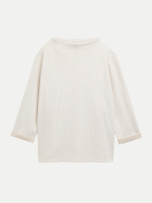 Tom Tailor Casual Sweatshirt in Melange-Optik 36844-sand stone beige melange bei Robert Ley