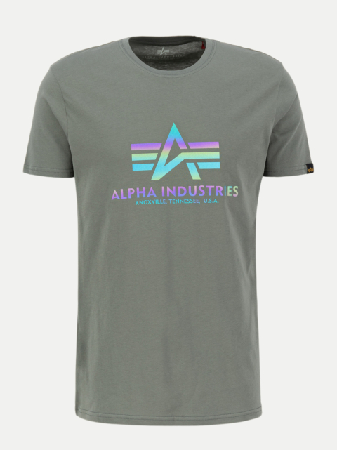 Alpha Industries T-Shirt mit Rainbow-Logo bei Robert Ley