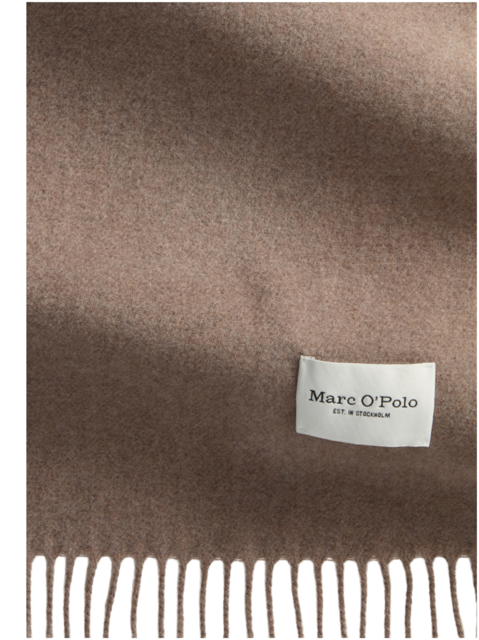 Marc O'Polo Gewebter Wollschal mit langen Fransen bei Robert Ley