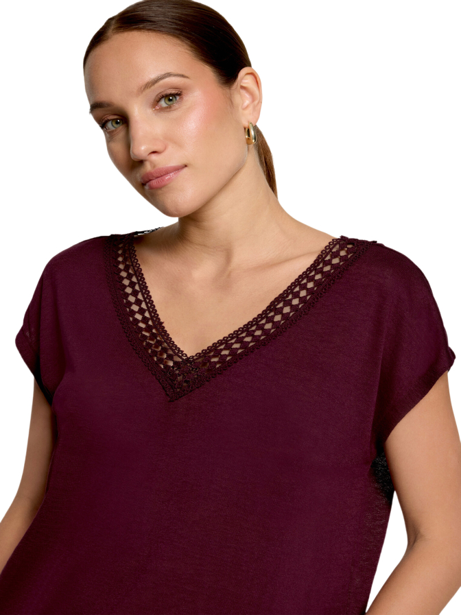 Zero Shirt mit V-Ausschnitt bei Robert Ley