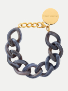 Vanessa Baroni Flat Chain Armband blue jeans marble bei Robert Ley