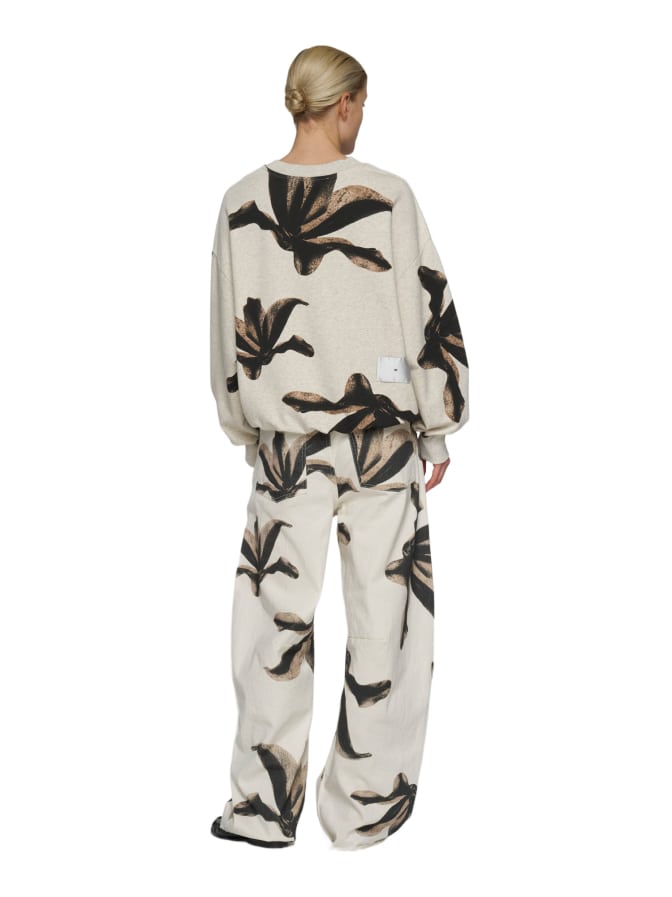 10 Days Wide-Leg Western Hose mit Blumenprint bei Robert Ley
