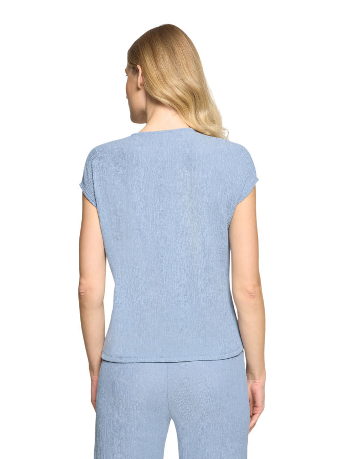 Cartoon Blusenshirt in Wickeloptik bei Robert Ley