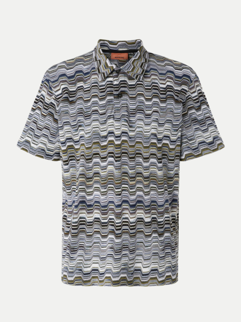 MISSONI Poloshirt im Zickzack-Muster bei Robert Ley