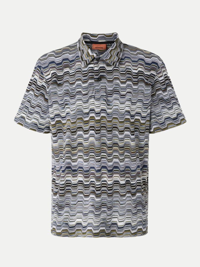 MISSONI Poloshirt im Zickzack-Muster bei Robert Ley