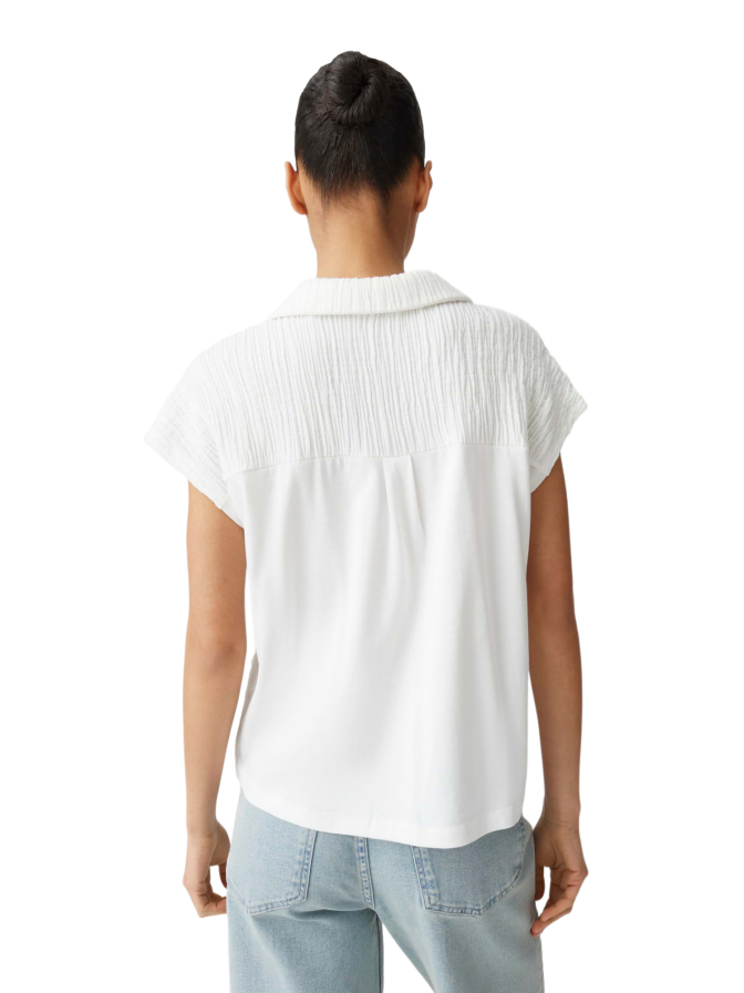 Opus Poloshirt Santolini mit V-Ausschnitt bei Robert Ley
