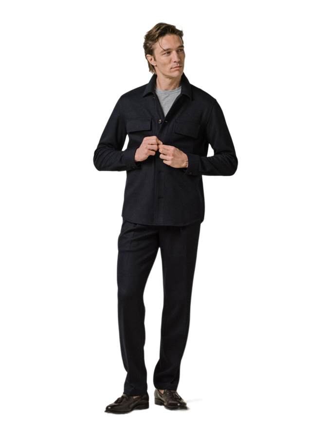 PROFUOMO Knitted Overshirt bei Robert Ley