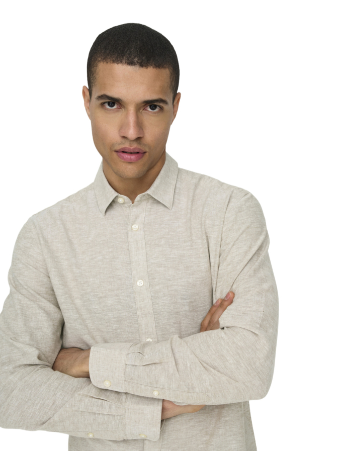 Only & Sons Slim-Fit Freizeithemd bei Robert Ley