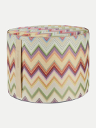 Missoni Home Pouf AGADIR 40x30 cm Orange Multicolor bei Robert Ley