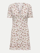 Only Kurzes Sommer-Kleid 177922006-Cloud Dancer/Poetric ditsy bei Robert Ley