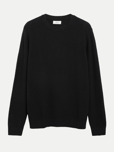 s.Oliver RED LABEL Struktur-Strickpullover bei Robert Ley