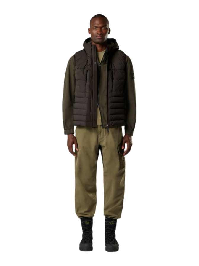 Stone Island Daunenweste mit Anti-Drop-Ausrüstung bei Robert Ley