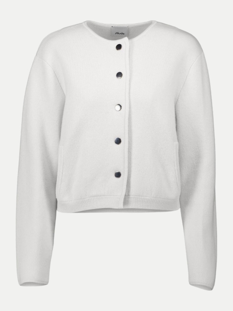 Allude Kurzer Cardigan aus Woll-Kaschmir-Mix bei Robert Ley