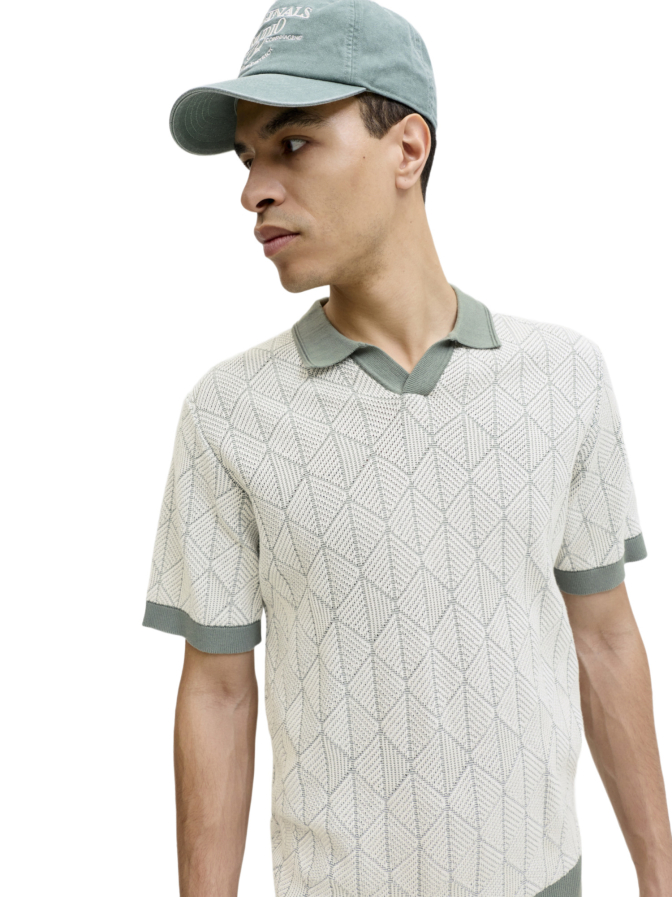 Jack & Jones Strick-Polohemd Gemustert bei Robert Ley
