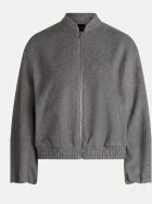 Zero Boxy Blouson 9724-True Grey Melange bei Robert Ley