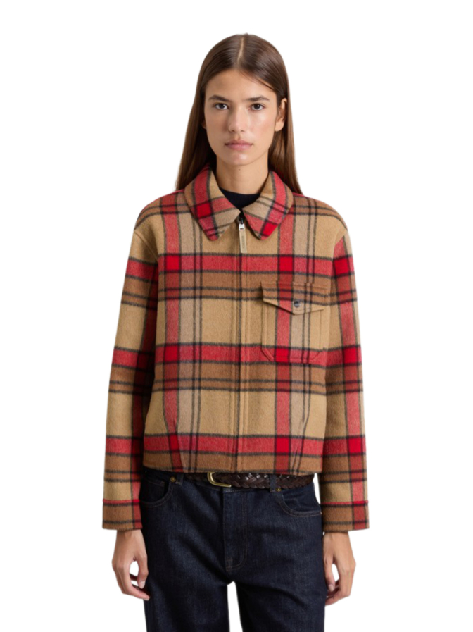 WOOLRICH Hemdjacke aus Woll-Mix bei Robert Ley