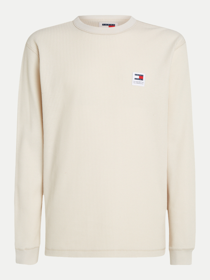 Tommy Jeans Langarmshirt Waffel-Struktur bei Robert Ley