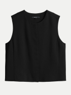 someday Boxy-Fit Weste Valisa 900-black bei Robert Ley