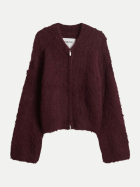 someday Strickjacke Tanzina 40047-mahogany bei Robert Ley