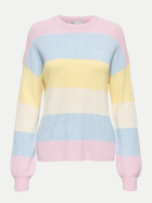 Only Pullover Latia 205730040-Light Pink/Melange/Winter Sky/Sunli bei Robert Ley