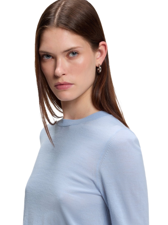BOSS Black Sweatshirt Ferpina mit Meliertenmuster bei Robert Ley