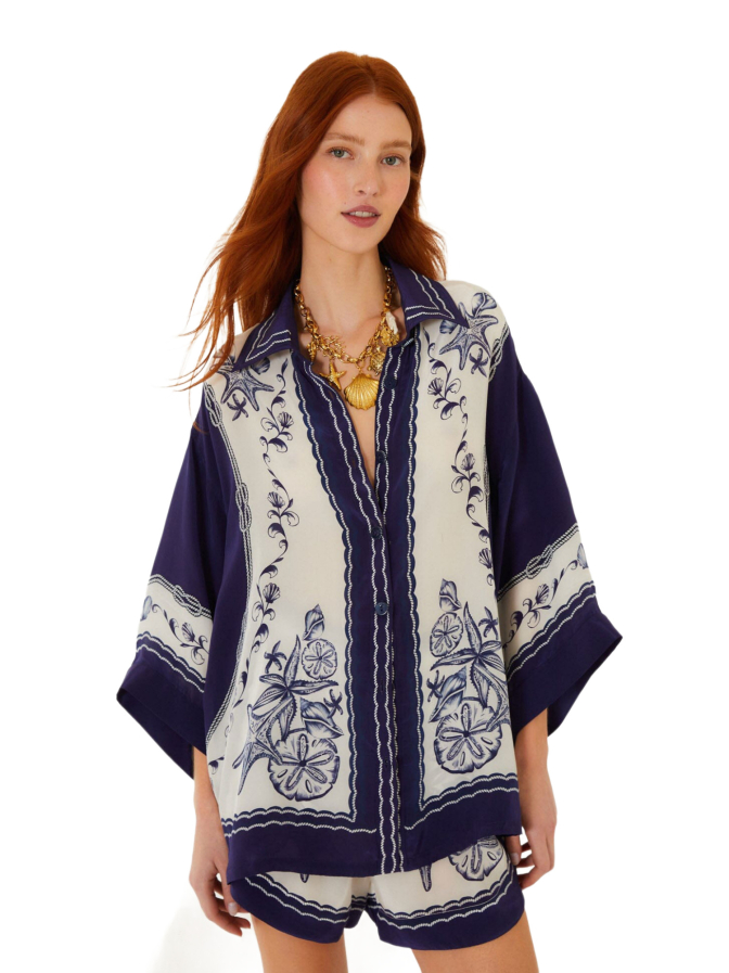 Farm Rio Shirt Coast Scarf bei Robert Ley