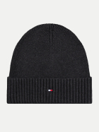 Tommy Hilfiger Beanie mit Logo-Stickerei PA7-GREY bei Robert Ley