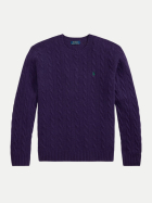 Polo Ralph Lauren Strickpullover aus Woll-Kaschmir-Mix 505firefishpurplehtr bei Robert Ley