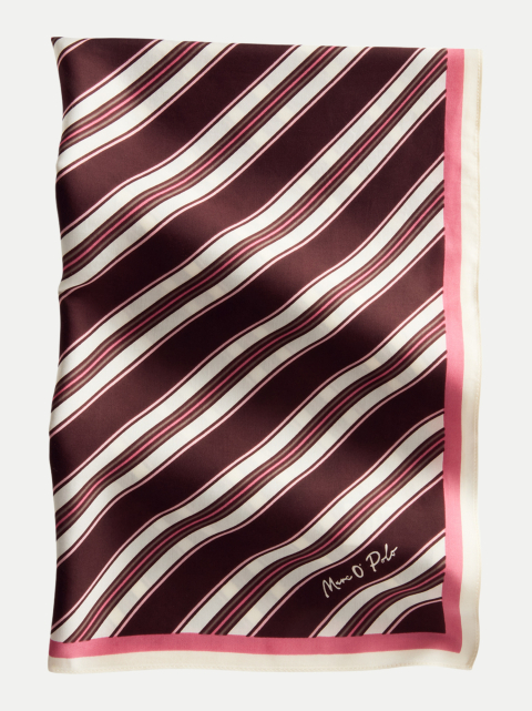 Marc O'Polo Satin-Tuch mit lässigem Print bei Robert Ley