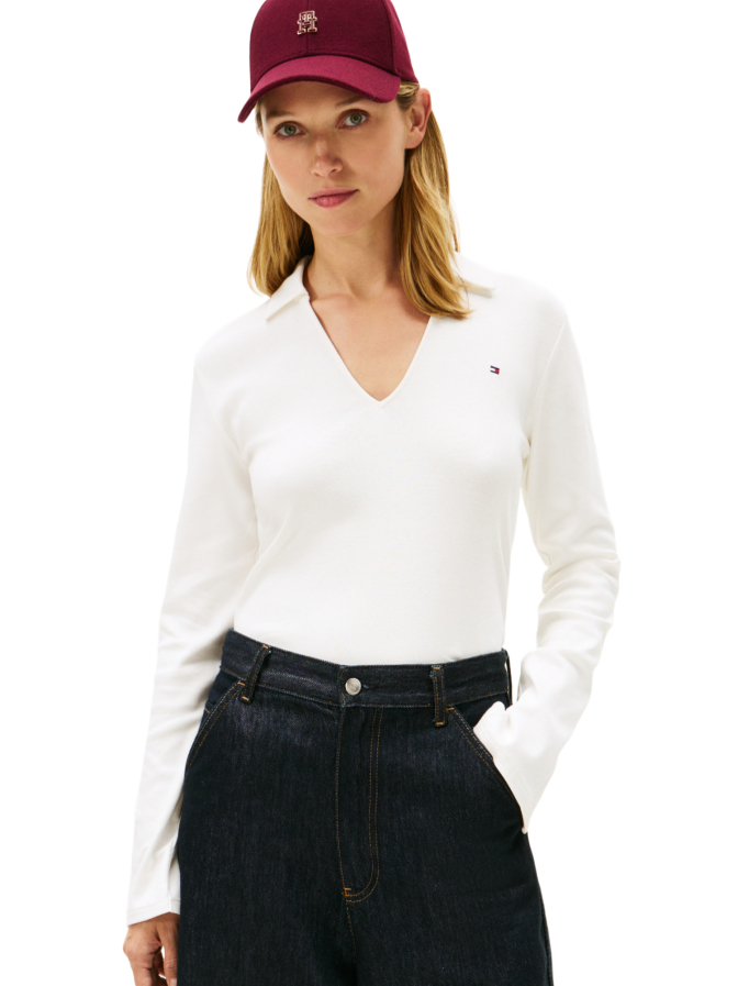 Tommy Hilfiger Polo mit V-Ausschnitt bei Robert Ley