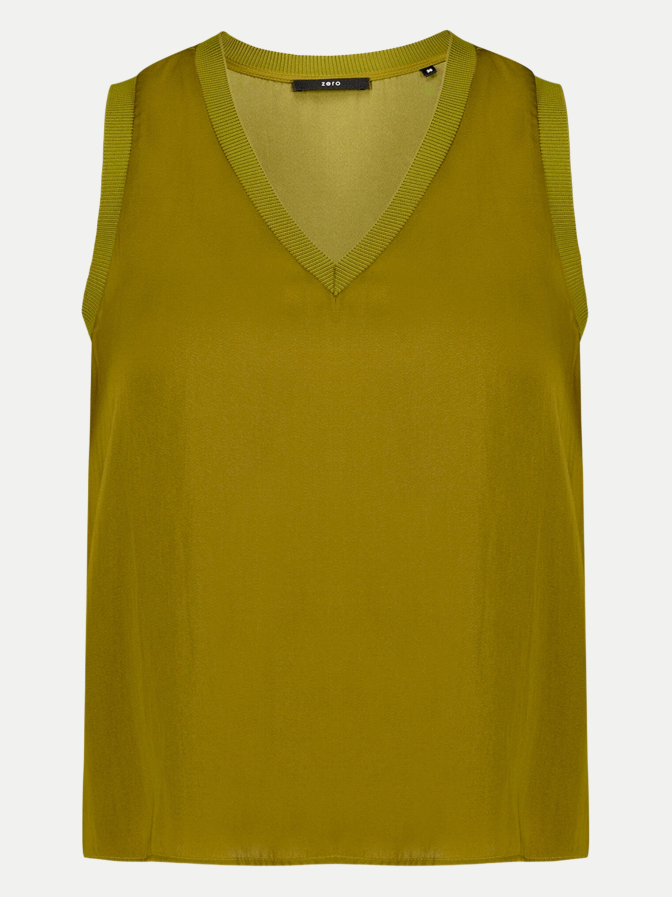 Zero Bluse mit V-Ausschnitt bei Robert Ley