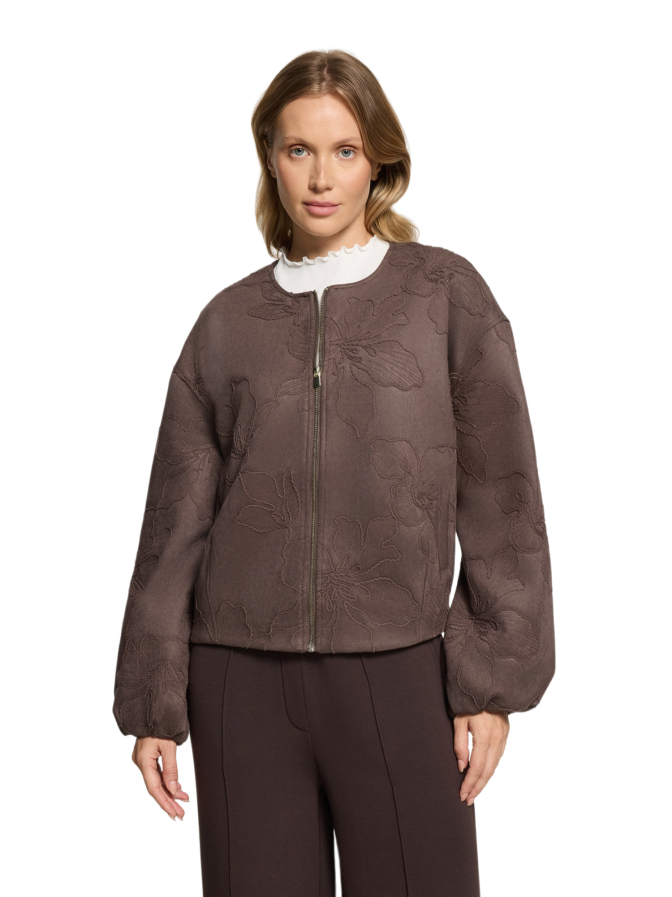 Cartoon Jacke mit floralem Muster bei Robert Ley
